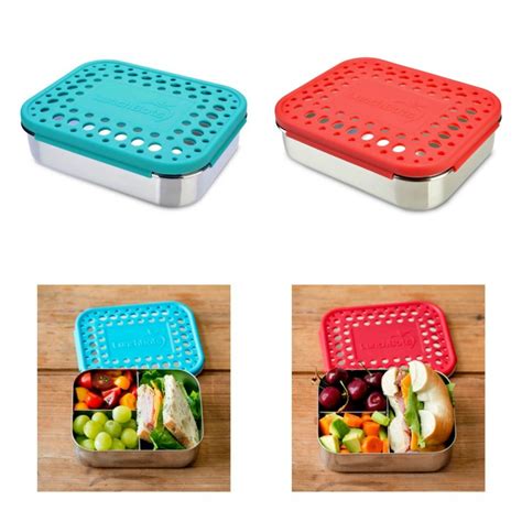 lunchbots stainless steel lunch box|lunch bots large trio.